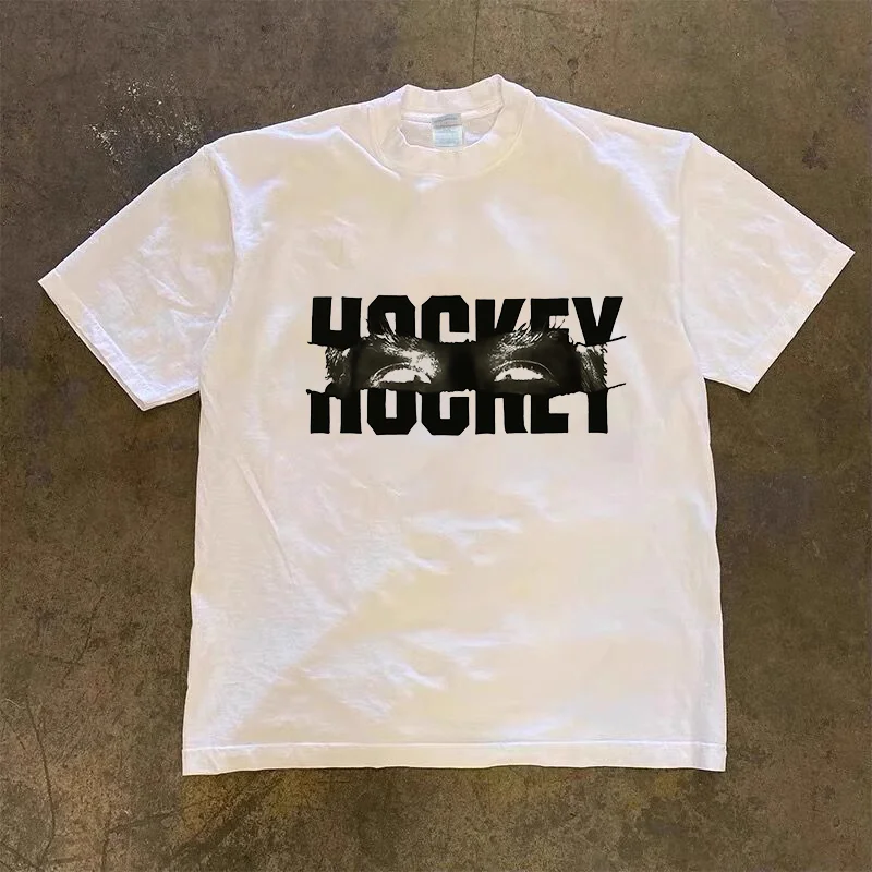 2025New Streetwear Men's and Women's Harajuku hockey Printed Oversized T-shirt Gothic Casual Cotton Long Sleeve Short Sleeve Top
2025New Streetwear Men's and Women's Harajuku hockey Printed Oversized T-shirt Gothic Casual Cotton Long Sleeve Short Sleeve Top