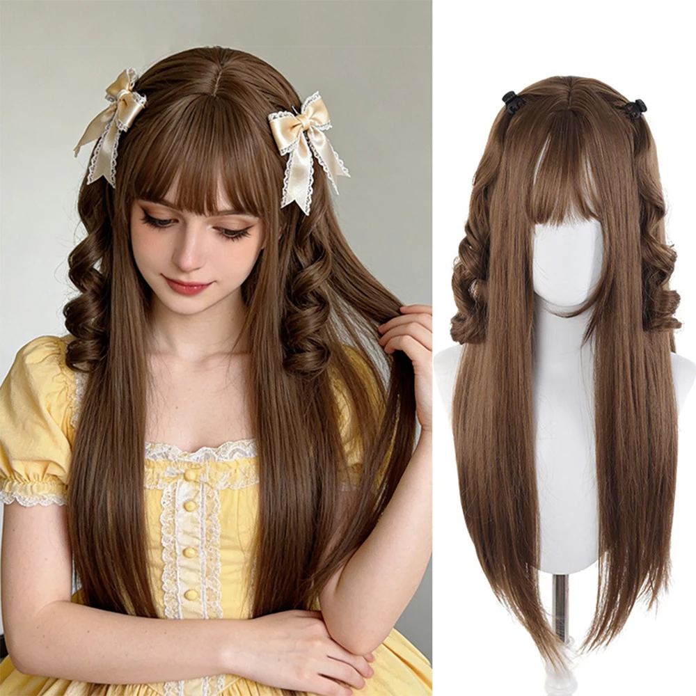 Synthetic Princess Cut Double ponytail Lolita Wig with Bangs Girl Ombre Blonde brown Cosplay Halloween Harajuku wig
Synthetic Princess Cut Double ponytail Lolita Wig with Bangs Girl Ombre Blonde brown Cosplay Halloween Harajuku wig