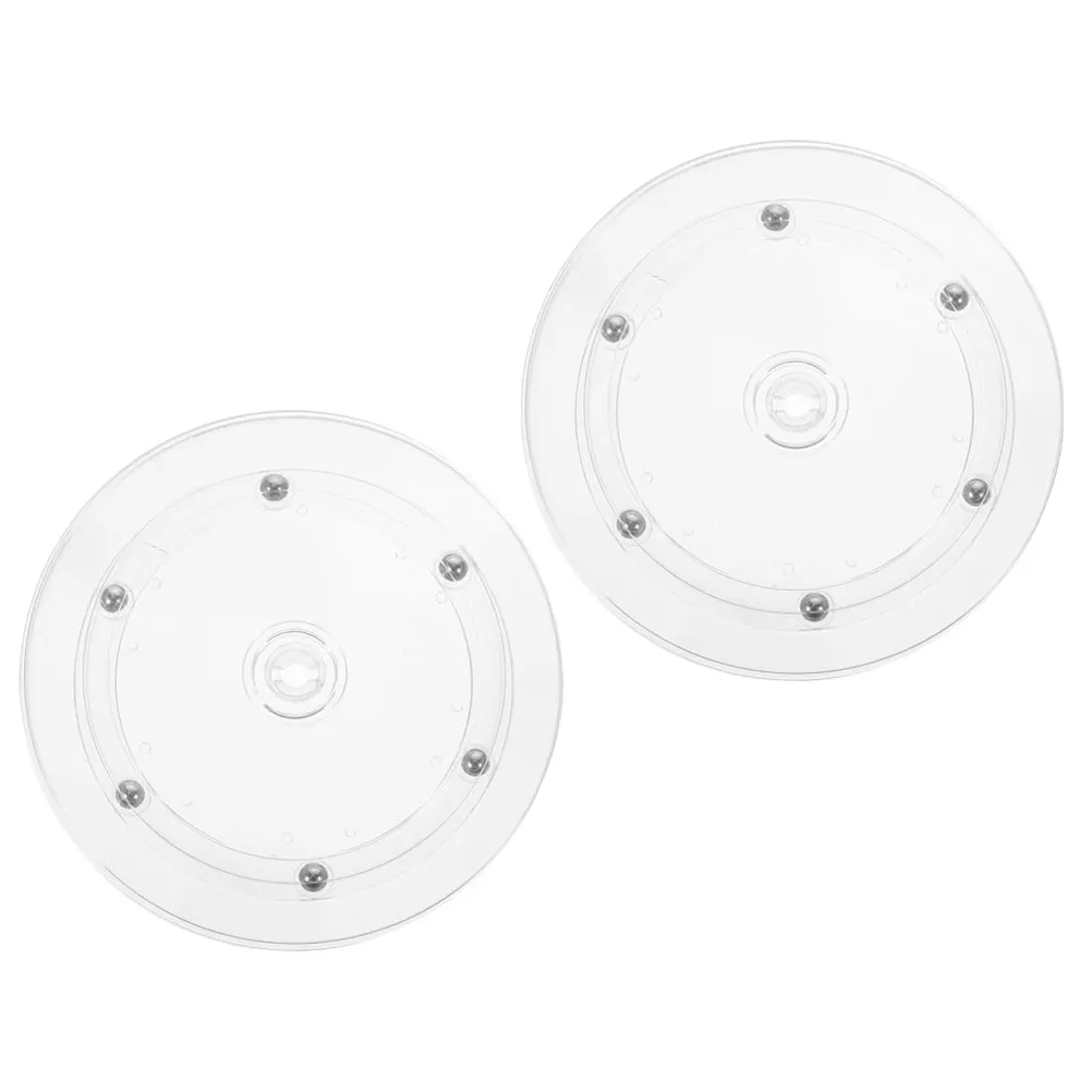 Rotating Plastic Turntable 360 degree Rotating Plate Clear Material Kitchen Spice Holder Transparent Display St
Rotating Plastic Turntable 360 degree Rotating Plate Clear Material Kitchen Spice Holder Transparent Display St