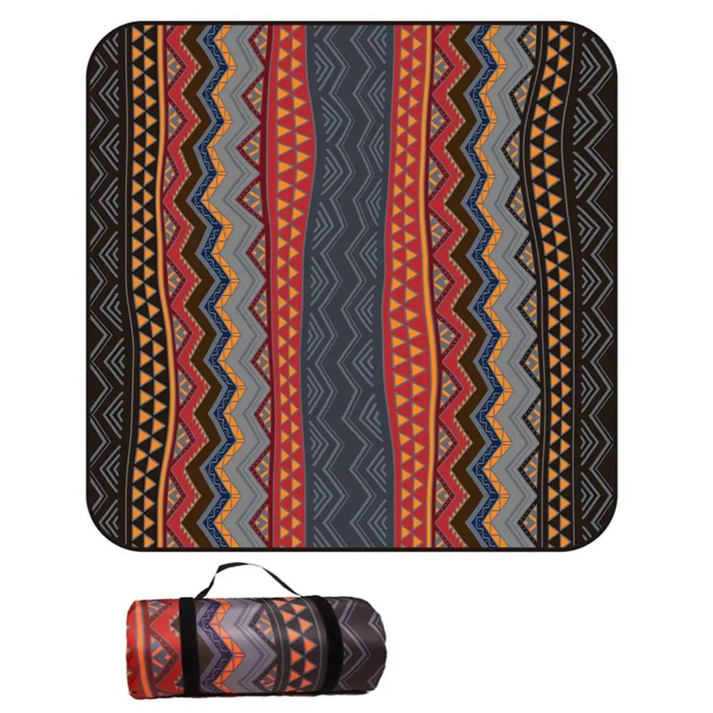 Bohemian Carpet 200*150 Moisture Proof Pad Thickened Ethnic Style Outdoor Picnic Mat Multi-purpose Stripe Lawn Mat Beach
Bohemian Carpet 200*150 Moisture Proof Pad Thickened Ethnic Style Outdoor Picnic Mat Multi-purpose Stripe Lawn Mat Beach