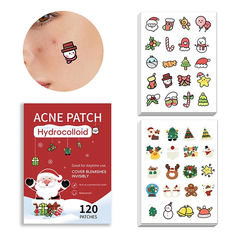 120pcs Christmas Face Skin Care Acne Pimple Patch Invisible Professional Healing
120pcs Christmas Face Skin Care Acne Pimple Patch Invisible Professional Healing