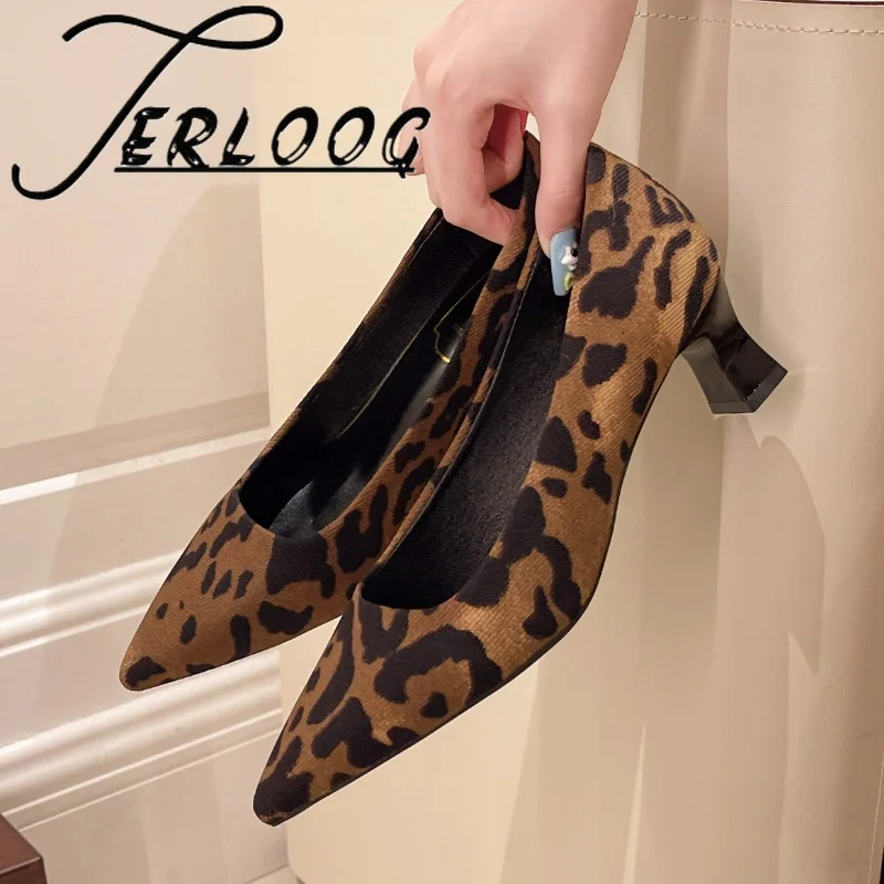 Leopard Print Women Shoes High Heels Sandals Pointed Toe 2025 New Chunky Shallow Loafers Summer Elegant Woman Sandalias Pumps
Leopard Print Women Shoes High Heels Sandals Pointed Toe 2025 New Chunky Shallow Loafers Summer Elegant Woman Sandalias Pumps
