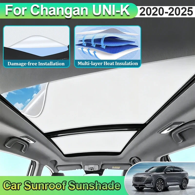 For Changan UNI K 2025 Accessories 2020~2025 Car Sunroof Sunshades Electrostatic Adsorption Sun Visor Skylight Sticker Auto Tool
For Changan UNI K 2025 Accessories 2020~2025 Car Sunroof Sunshades Electrostatic Adsorption Sun Visor Skylight Sticker Auto Tool