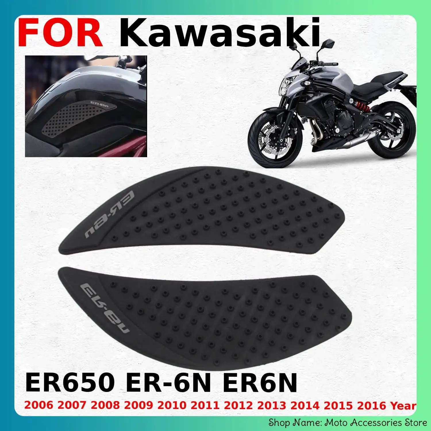 Motorcycle Fuel Tank Pad For Kawasaki ER650 ER-6N ER6N 2006-2016 Non-slip Sticker Side Fuel Tank Pad Waterproof Rubber Sticker
Motorcycle Fuel Tank Pad For Kawasaki ER650 ER-6N ER6N 2006-2016 Non-slip Sticker Side Fuel Tank Pad Waterproof Rubber Sticker