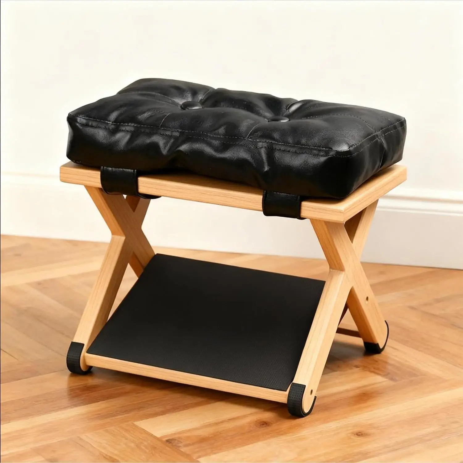 Wooden Under Desk Footrest with Non-Slip Rubber Stepping Surface 2-layer Leg Rest Slanted Small Desk Foot Stool for Home Office
Wooden Under Desk Footrest with Non-Slip Rubber Stepping Surface 2-layer Leg Rest Slanted Small Desk Foot Stool for Home Office