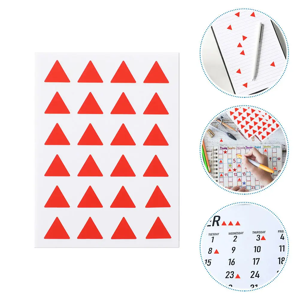 576Pcs Adhesive Triangle Stickers Classification Label Stickers for Books Paper Plastic Fabric DIY Marking Sticker Visible
576Pcs Adhesive Triangle Stickers Classification Label Stickers for Books Paper Plastic Fabric DIY Marking Sticker Visible