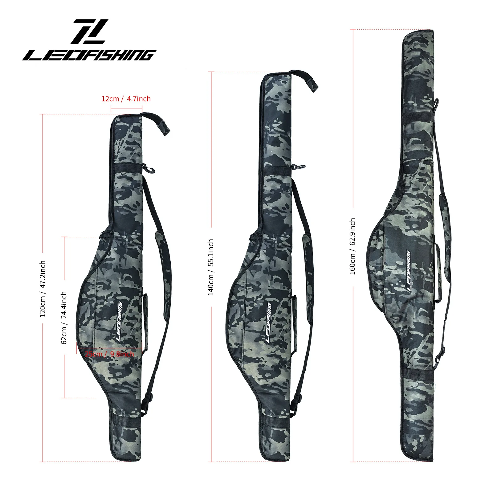 1.2m/1.4m/1.6mFoldable Big Belly Sea Fishing Bag, Single Shoulder Fishing Rod Bag, Outdoor Fishing Storage Kit
1.2m/1.4m/1.6mFoldable Big Belly Sea Fishing Bag, Single Shoulder Fishing Rod Bag, Outdoor Fishing Storage Kit