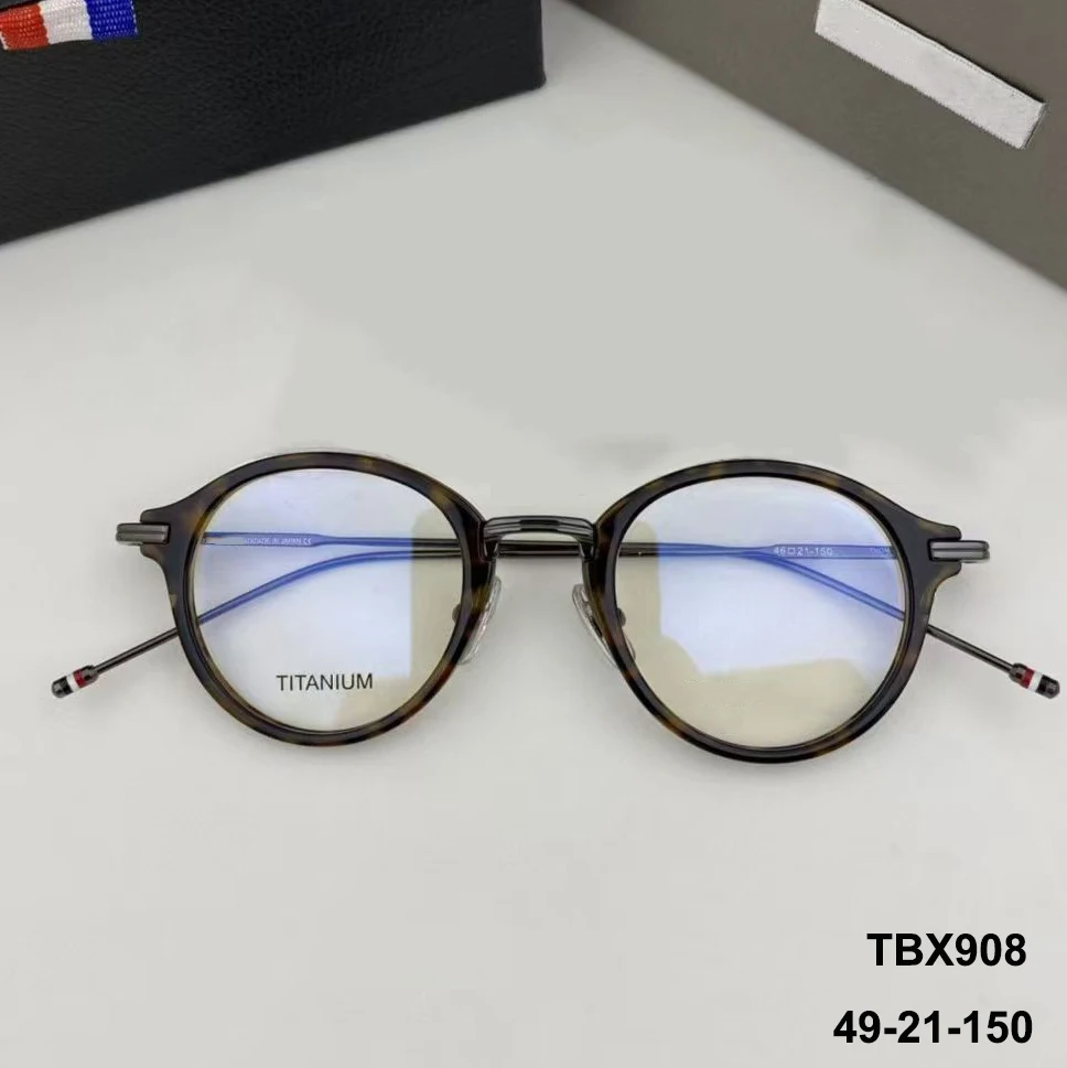 TBX908 Retro Round Frames Spectacle Handmade Pure Titanium Eyeglass Frame Super Light Men Women Eyeglasses New York Brand Fashio
TBX908 Retro Round Frames Spectacle Handmade Pure Titanium Eyeglass Frame Super Light Men Women Eyeglasses New York Brand Fashio
