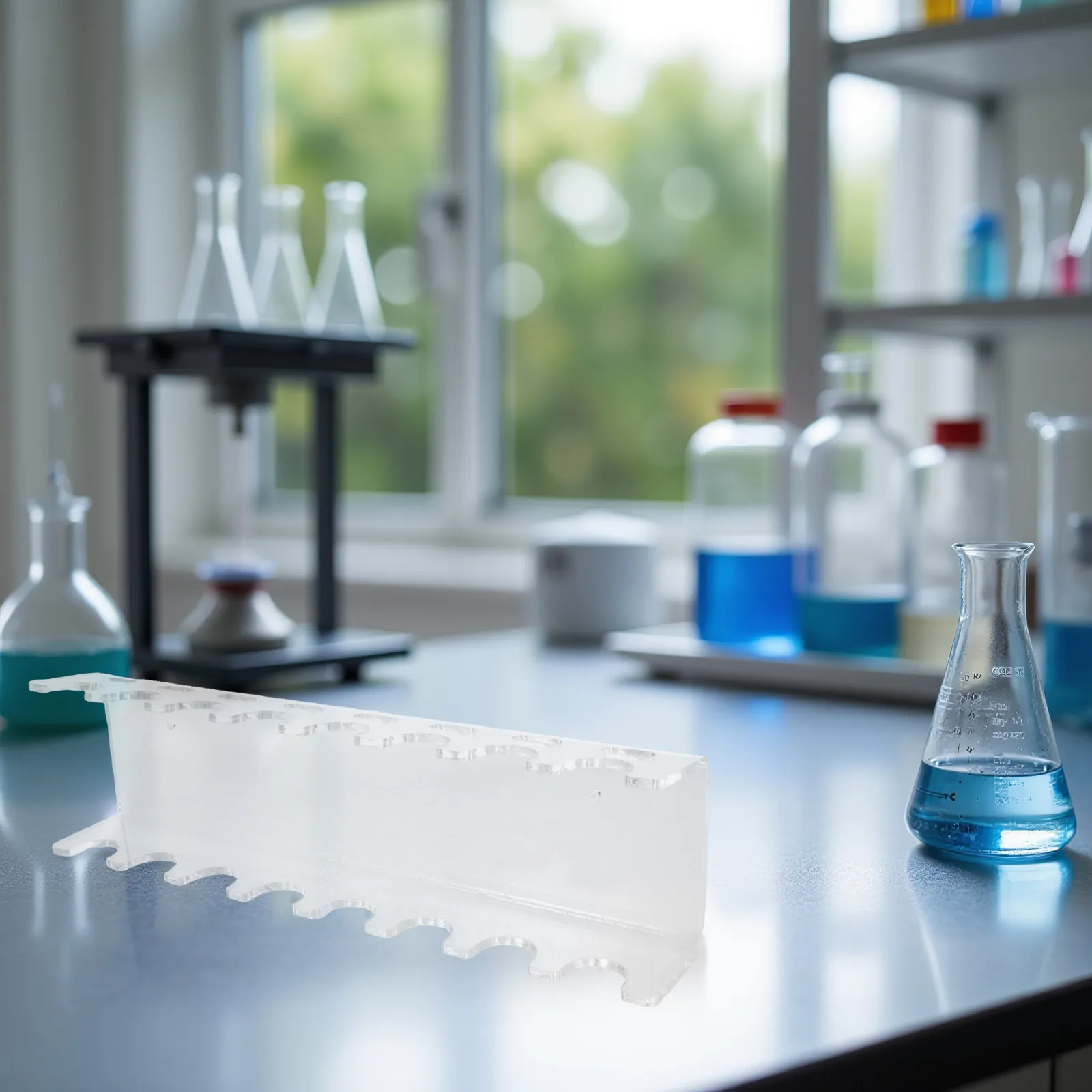 Pipette Stand Organizer 10 Slots Plastic Laboratory Rack Holder Stable Drying Storage Shelf for Pipettes Convenient Workspace
Pipette Stand Organizer 10 Slots Plastic Laboratory Rack Holder Stable Drying Storage Shelf for Pipettes Convenient Workspace
