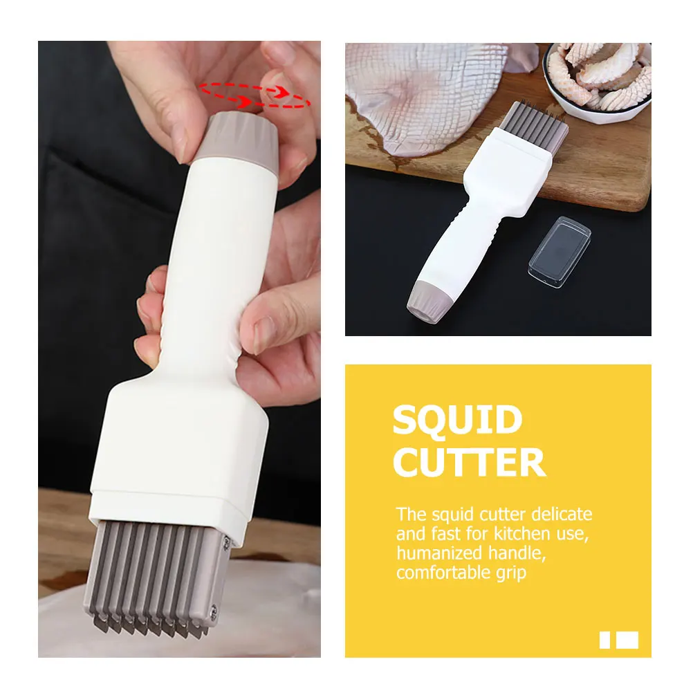 1 Set Squid Cutter Kitchen Kidney Multifunctional Cuttlefish Cutter Portable Gizzard Slicer Premium Sturdy Household
1 Set Squid Cutter Kitchen Kidney Multifunctional Cuttlefish Cutter Portable Gizzard Slicer Premium Sturdy Household
