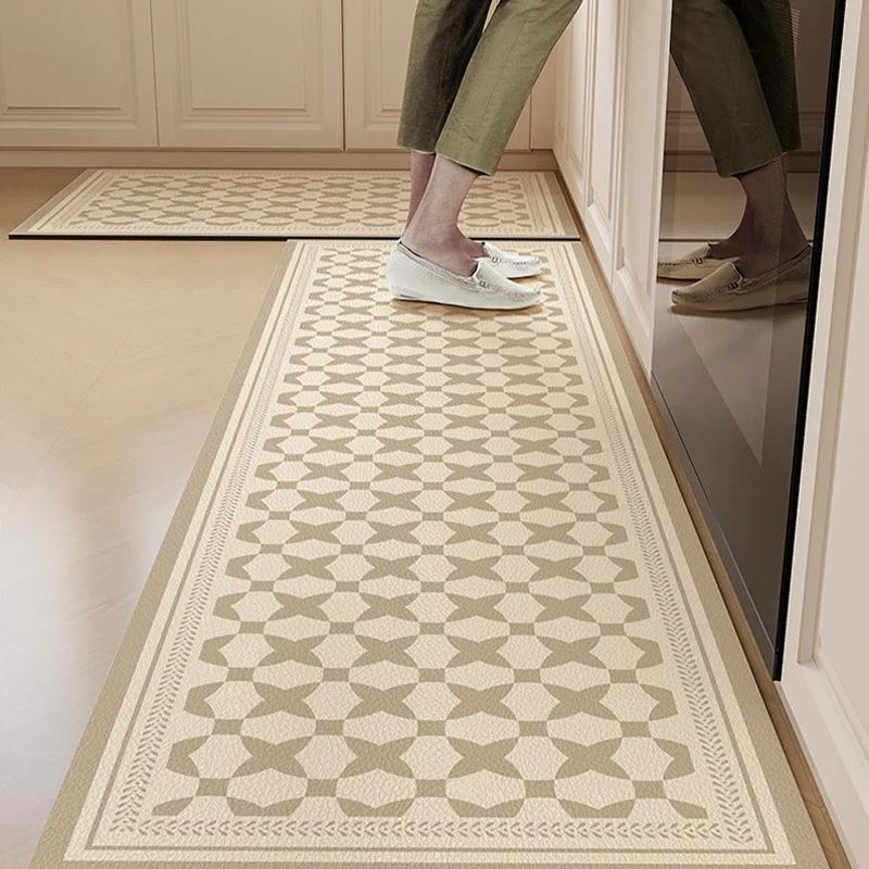 Waterproof Kitchen Floor Mat Pvc Leather Carpet Non-slip Oil-proof Foot Mats Home Decoration Carpet 주방매트 Pvc Alfombra De Cocina
Waterproof Kitchen Floor Mat Pvc Leather Carpet Non-slip Oil-proof Foot Mats Home Decoration Carpet 주방매트 Pvc Alfombra De Cocina