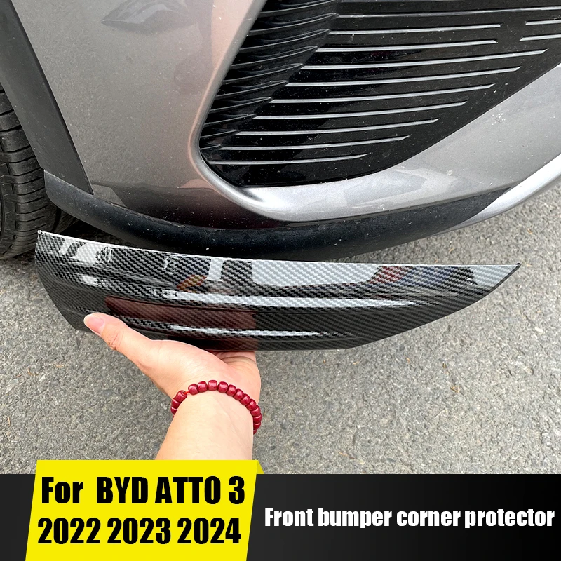 Для BYD ATTO 3 2022 2023 2024 угол защиты переднего бампера автомобиля и угол защиты заднего бампера из материала ABS
Для BYD ATTO 3 2022 2023 2024 угол защиты переднего бампера автомобиля и угол защиты заднего бампера из материала ABS