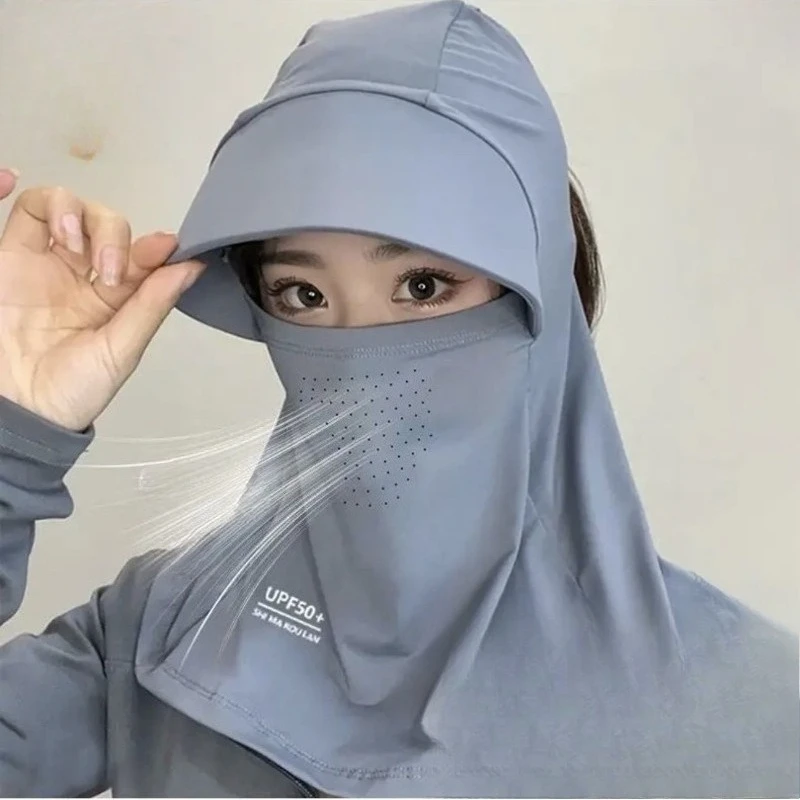 Cycling Face Kini Sunshade Sun Protection Hat Neck Protection Veil Summer Ice Silk
Cycling Face Kini Sunshade Sun Protection Hat Neck Protection Veil Summer Ice Silk
