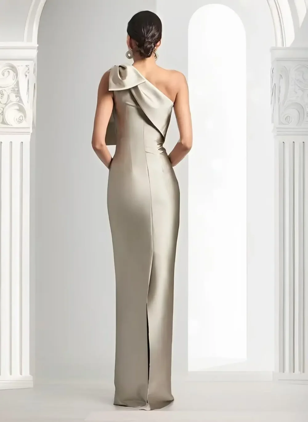 Elegant Evening Dress Women Elegant Tight Sexy Satin Single Shoulder With Bow Bridal Formal Long Ball Gowns Trend Pageant Dress
Elegant Evening Dress Women Elegant Tight Sexy Satin Single Shoulder With Bow Bridal Formal Long Ball Gowns Trend Pageant Dress
