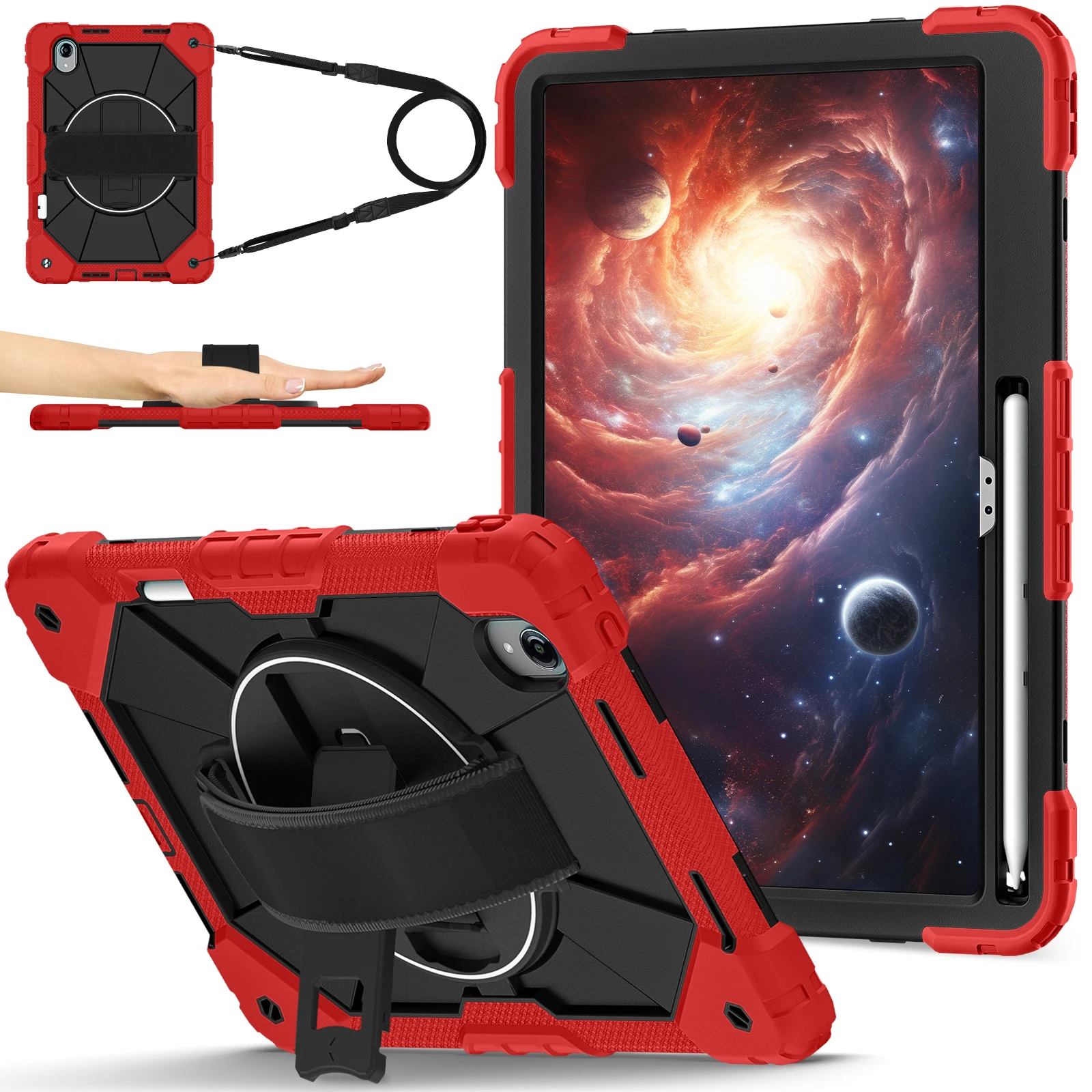 360 degree rotate stand case for Lenovo Idea Tab Pro Gen 2 13" 2026 TB390FU Xiaoxin Pro 13 GT With Shoulder Straps With pen slot
360 degree rotate stand case for Lenovo Idea Tab Pro Gen 2 13" 2026 TB390FU Xiaoxin Pro 13 GT With Shoulder Straps With pen slot