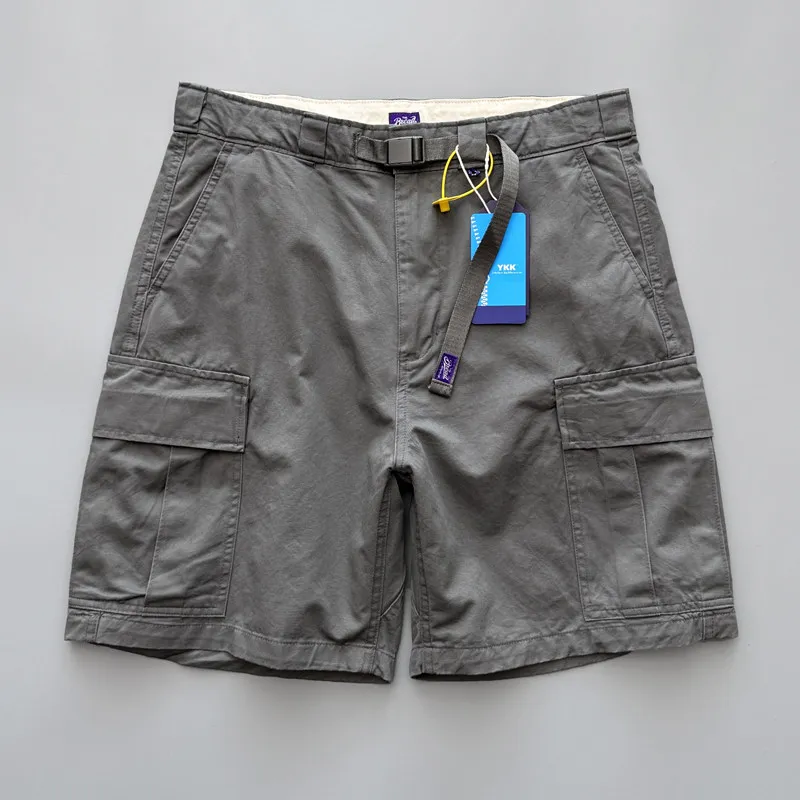 Summer Lightweight Japanese Purple Label Outdoor Inspired Solid Cargo Shorts for Men Relaxed Straight-leg 5 Inch 100% Cotton
Summer Lightweight Japanese Purple Label Outdoor Inspired Solid Cargo Shorts for Men Relaxed Straight-leg 5 Inch 100% Cotton