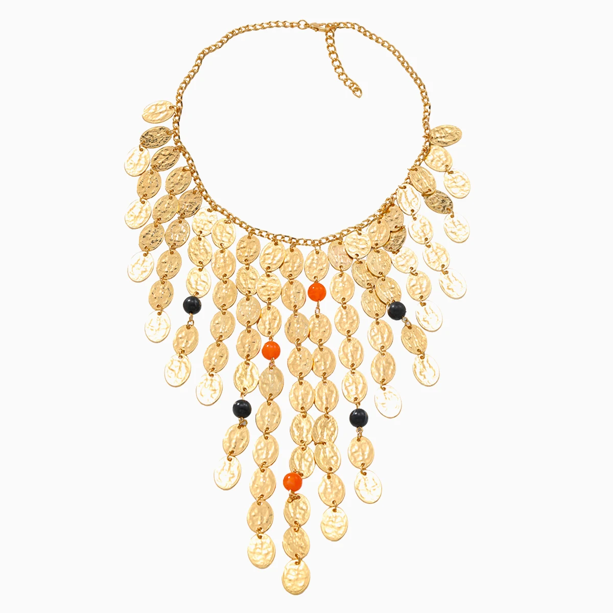 ZAA Personality Metal Round Coin Waterfall Shape Tassels Necklaces for Women Vintage Ethnic Style Statement Jewelry Accessories
ZAA Personality Metal Round Coin Waterfall Shape Tassels Necklaces for Women Vintage Ethnic Style Statement Jewelry Accessories