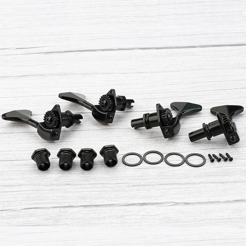 G6DE Electric Bass Tuner Peg 4 String Bass Machine Head Knobs Replacement Open Gear Bass Tuning Pegs Bass Accessory
G6DE Electric Bass Tuner Peg 4 String Bass Machine Head Knobs Replacement Open Gear Bass Tuning Pegs Bass Accessory
