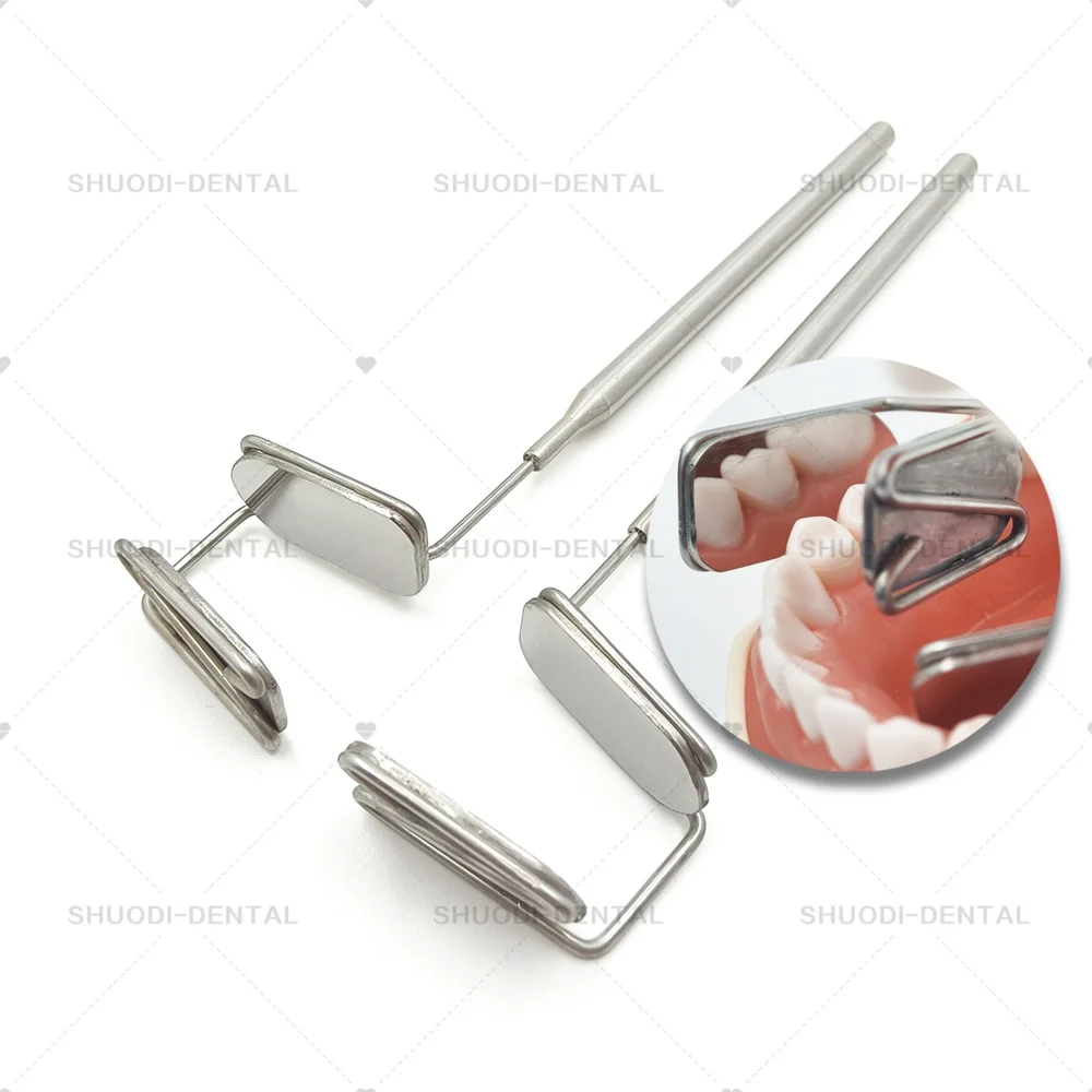 J Stainless Steel Lingual Separator Tongue Isolator Lab Lip Cheek Isolator with Mirror Reflector Lip Cheek Separator Retractors 
J Stainless Steel Lingual Separator Tongue Isolator Lab Lip Cheek Isolator with Mirror Reflector Lip Cheek Separator Retractors