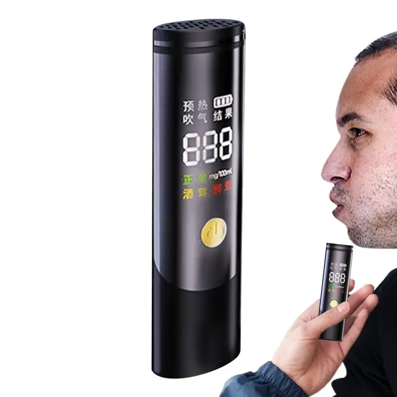 Car Alcohol Tester Rechargeable Fast Portable Accurate Alcohol Tester Professional Digital Breath Meter Fast-High-Accuracy
Car Alcohol Tester Rechargeable Fast Portable Accurate Alcohol Tester Professional Digital Breath Meter Fast-High-Accuracy