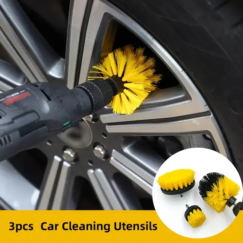 Hot 3pcs Electric Drillbrush Nylon Round Cleaning Brush Kit For Bathtub Carpet Glass Tires Toilet Floors Rust Remover Cleaner
Hot 3pcs Electric Drillbrush Nylon Round Cleaning Brush Kit For Bathtub Carpet Glass Tires Toilet Floors Rust Remover Cleaner