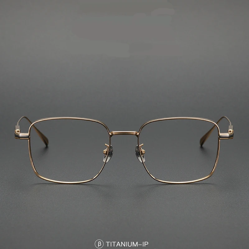 Vintage Square Eyeglasses Frame Men's High Quality Business Titanium Optical Casual Glasses for Women
Vintage Square Eyeglasses Frame Men's High Quality Business Titanium Optical Casual Glasses for Women