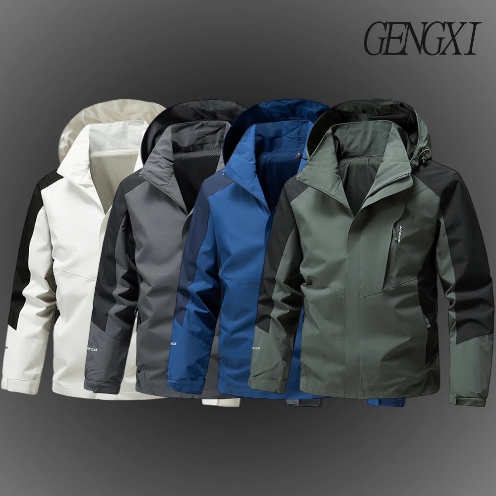 Autumn/Winter New Functional Outdoor Sports Jacket Men's Workwear Hooded Jacket Mountain Climbing Jacket Casual Men's Clothing
Autumn/Winter New Functional Outdoor Sports Jacket Men's Workwear Hooded Jacket Mountain Climbing Jacket Casual Men's Clothing