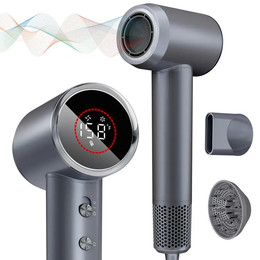 Профессиональный высокоскоростной ионный фен 160000 об/мин с 200 миллионами отрицательных ионов, контролем температуры и низким уровнем шума
Профессиональный высокоскоростной ионный фен 160000 об/мин с 200 миллионами отрицательных ионов, контролем температуры и низким уровнем шума