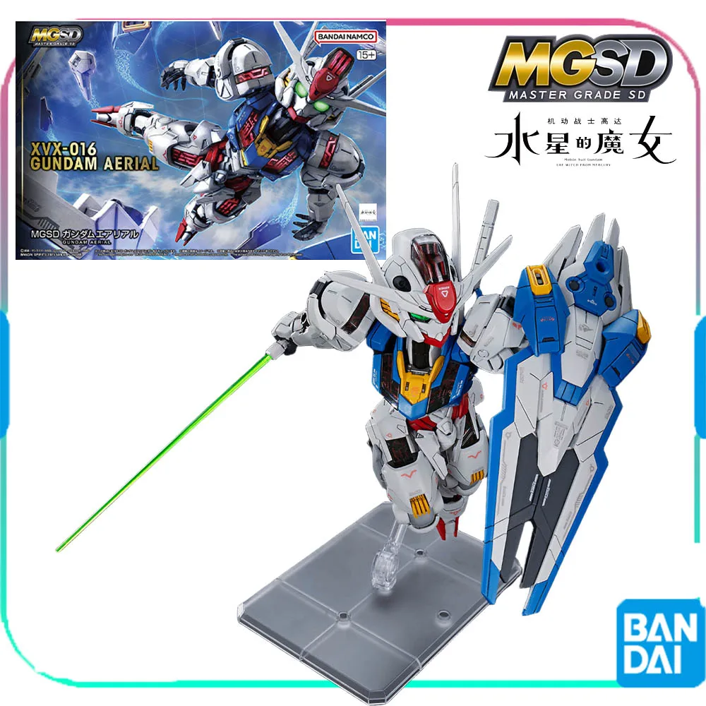 100% Authentic Bandai MGSD Series XVX-016 GUNDAM AERIAL Articulated Action Figure - The Perfect Gift for Kids 
100% Authentic Bandai MGSD Series XVX-016 GUNDAM AERIAL Articulated Action Figure - The Perfect Gift for Kids