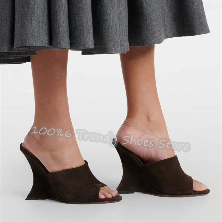 Fashion Peep Toe Wedges High Heel Women Mules Summer Breathable Shallow Gladiator Sandals Lady Party Catwalk Slingback Pumps
Fashion Peep Toe Wedges High Heel Women Mules Summer Breathable Shallow Gladiator Sandals Lady Party Catwalk Slingback Pumps
