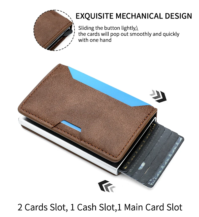 Non-magnetic Men's Card Case Credit Card Holder RFID Shielding Large Capacity Credit Card Bag
Non-magnetic Men's Card Case Credit Card Holder RFID Shielding Large Capacity Credit Card Bag