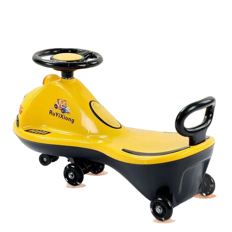 Children's plastic twist car silent three-wheeled scooter anti-rollover rocker
Children's plastic twist car silent three-wheeled scooter anti-rollover rocker