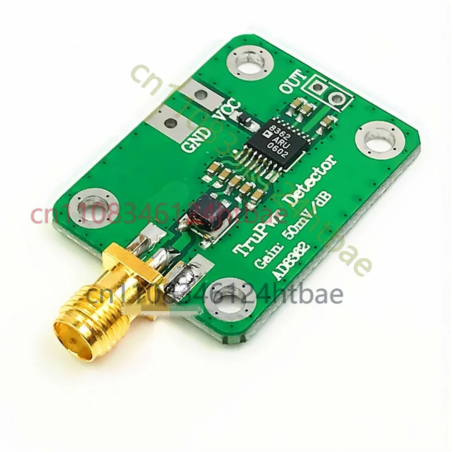 1pcs for RF microwave logarithmic power detector AD8362 50 Hz to 3.8 GHz
1pcs for RF microwave logarithmic power detector AD8362 50 Hz to 3.8 GHz
