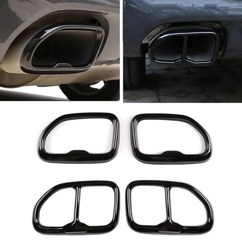 For BMW X3 G01 X4 G02 2018 2019 2020 2021 Stainless Steel Tail Muffler Exhaust Pipe Output Cover Trim Car Accessories
For BMW X3 G01 X4 G02 2018 2019 2020 2021 Stainless Steel Tail Muffler Exhaust Pipe Output Cover Trim Car Accessories