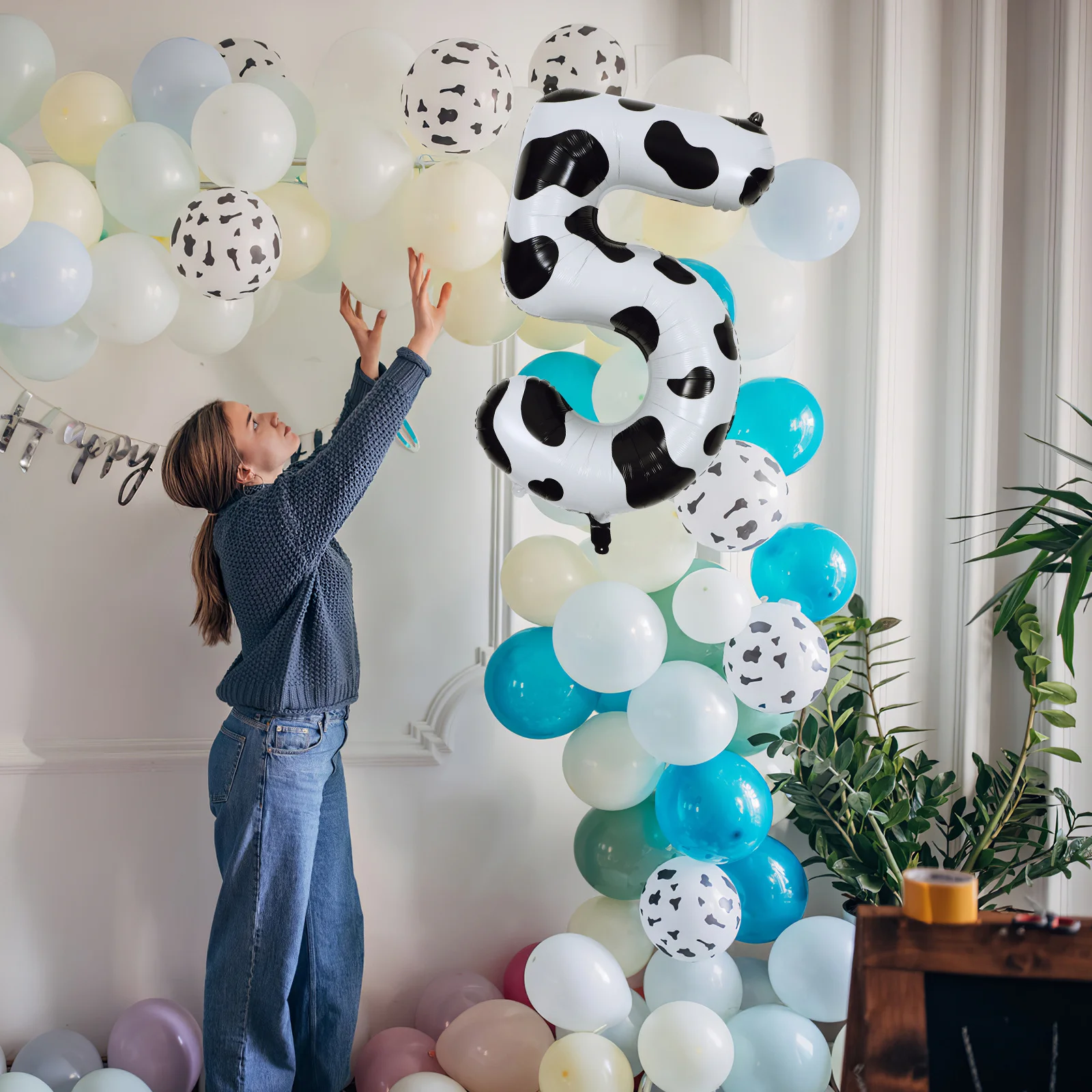 10Pcs Number Balloons 40 Inch Cow Print Aluminum Film Birthday Party Props Number Balloons Cow Print Balloon Party Balloon
10Pcs Number Balloons 40 Inch Cow Print Aluminum Film Birthday Party Props Number Balloons Cow Print Balloon Party Balloon