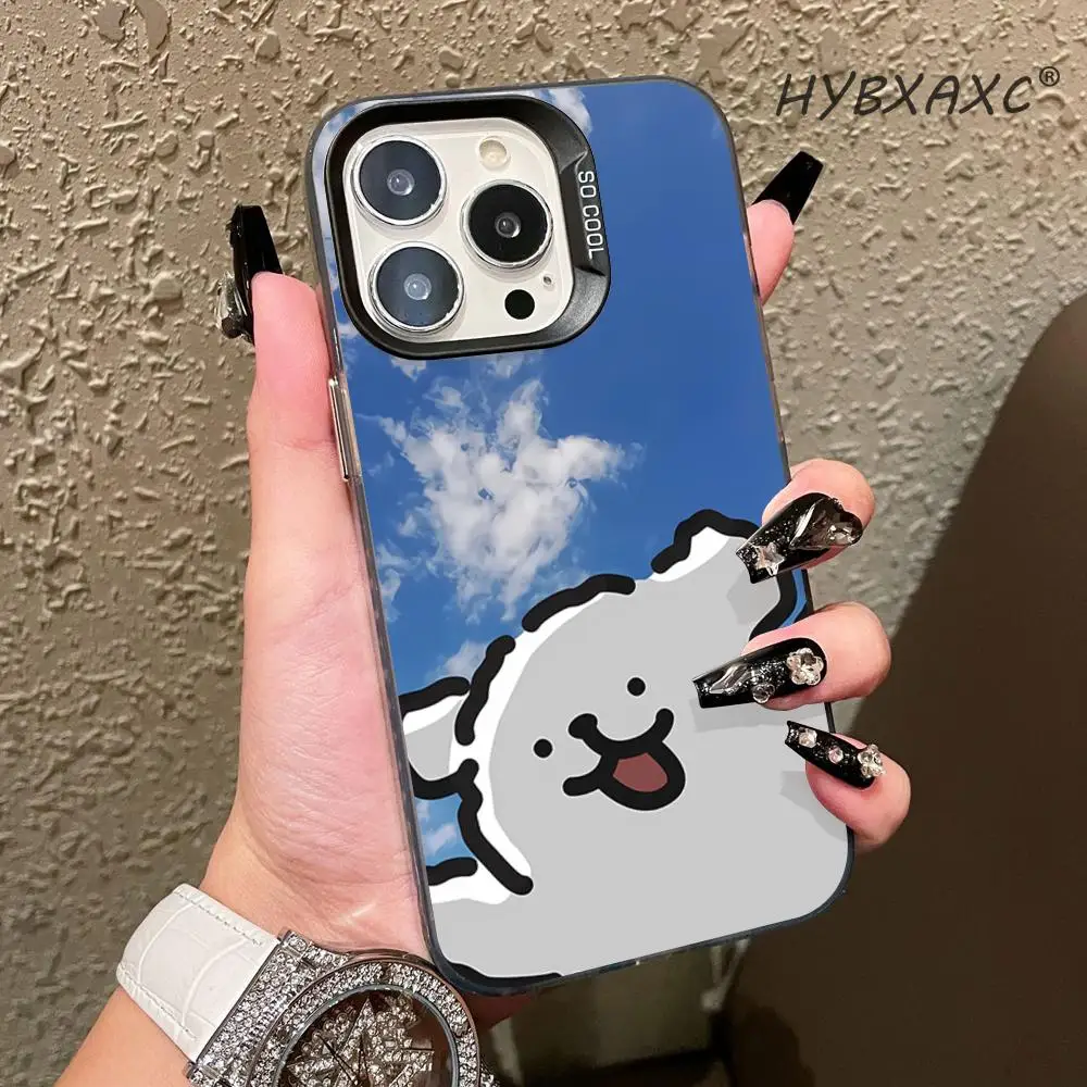 Line puppy Phone Case Colored Silvery Metal IMD FOR IPhone 15 14 11 12 Pro 13 16 Pro MAX XR XS Armor Matte Transparent Cover
Line puppy Phone Case Colored Silvery Metal IMD FOR IPhone 15 14 11 12 Pro 13 16 Pro MAX XR XS Armor Matte Transparent Cover