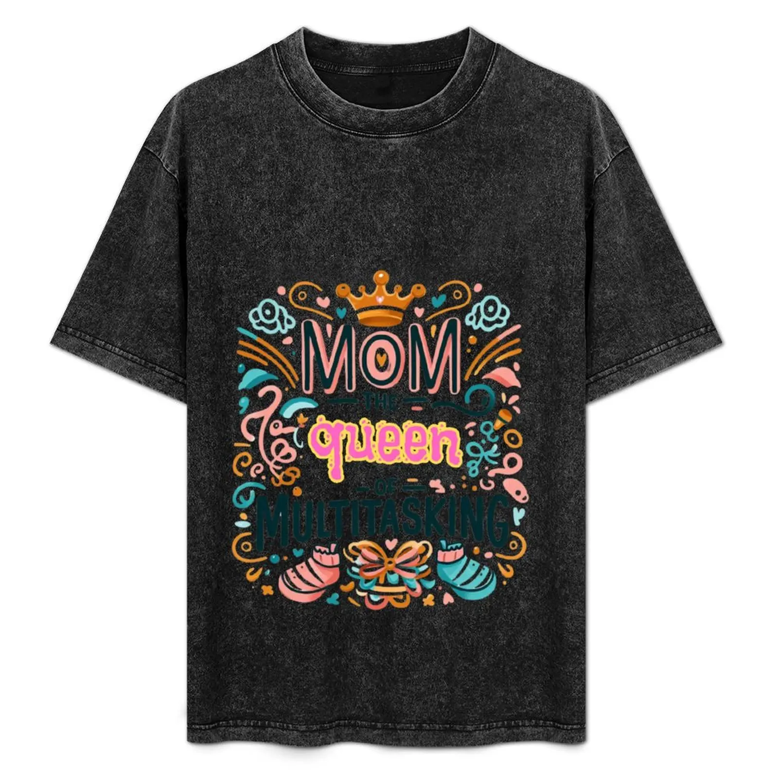 Mom The Queen Of Multitasking T-Shirt Casual Soft Cotton Short Sleeve Tee
Mom The Queen Of Multitasking T-Shirt Casual Soft Cotton Short Sleeve Tee