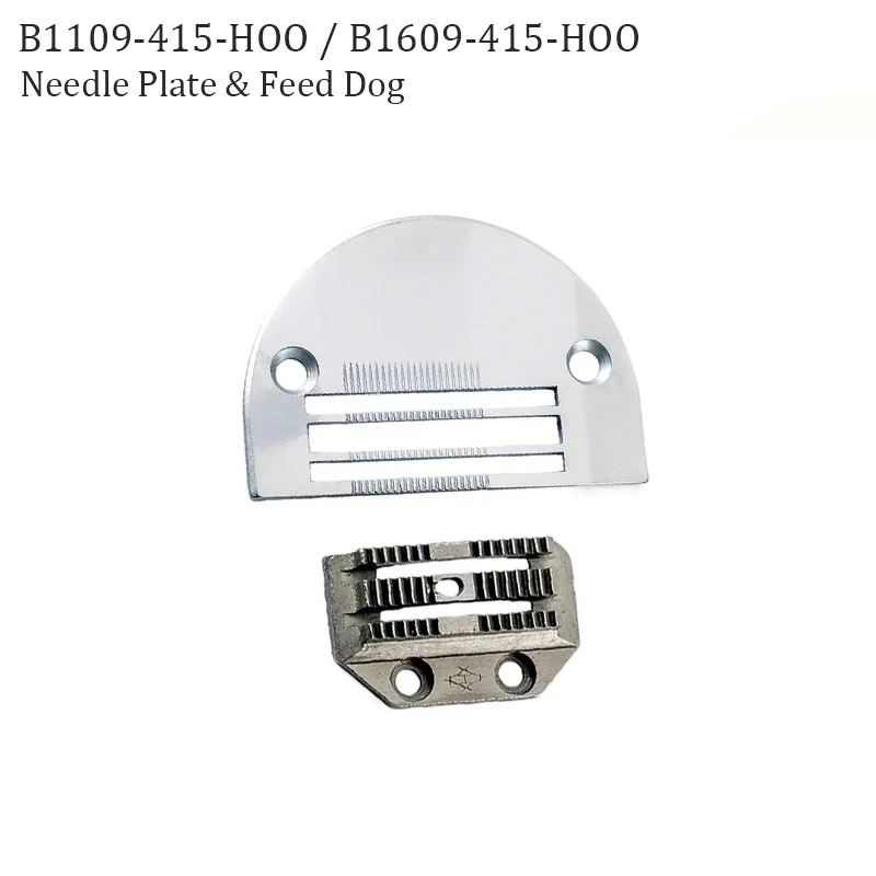 B1109-415-HOO / B1609-415-HOO Needle Plate Feed Dog, Fit Juki DLN-415, Thick Material Industrial Sewing Machine Accessories
B1109-415-HOO / B1609-415-HOO Needle Plate Feed Dog, Fit Juki DLN-415, Thick Material Industrial Sewing Machine Accessories