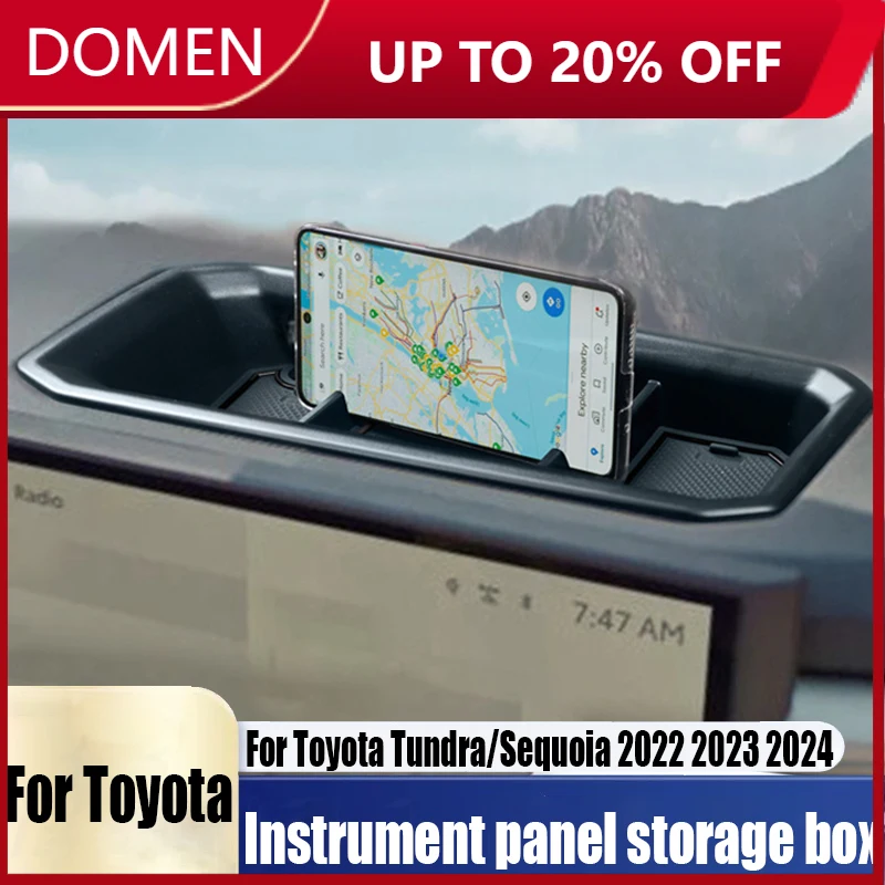 For Toyota Tundra/Sequoia 2022 2023 2024 rear dashboard storage box of central control screen car storage accessories
For Toyota Tundra/Sequoia 2022 2023 2024 rear dashboard storage box of central control screen car storage accessories