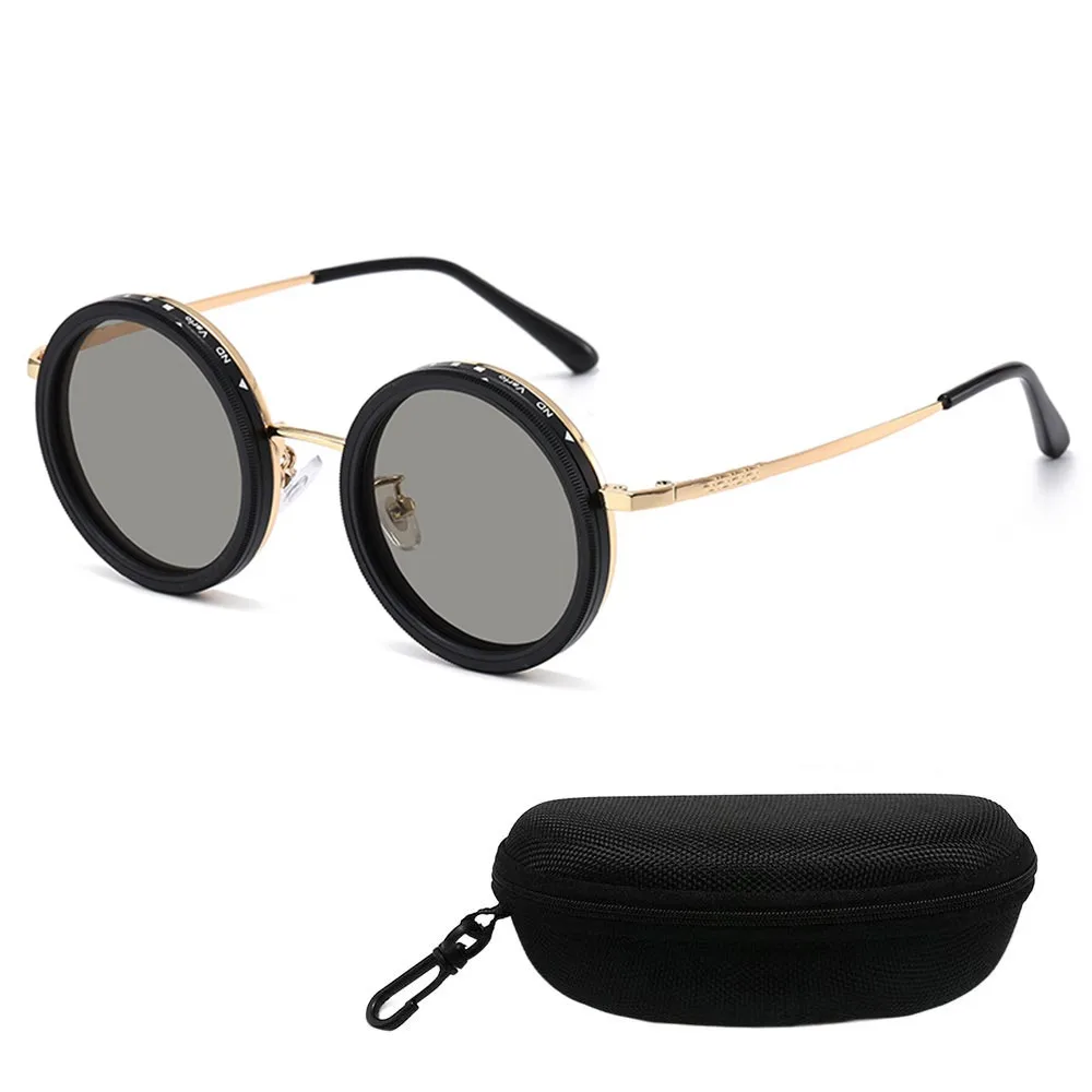 Fashion ND2-400 Adjustable Dimming Glasses 9 Level UV400 Fishing Sunglasses ND Filter Sun Glasses Driving
Fashion ND2-400 Adjustable Dimming Glasses 9 Level UV400 Fishing Sunglasses ND Filter Sun Glasses Driving