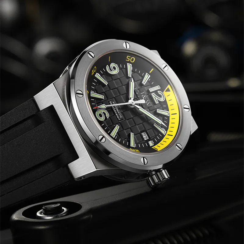 Relogio Masculino CARNIVAL Mechanical Sports Watches for Man Brand Luxury Automatic Wrist Watch 50M Waterproof Mens Reloj Hombre
Relogio Masculino CARNIVAL Mechanical Sports Watches for Man Brand Luxury Automatic Wrist Watch 50M Waterproof Mens Reloj Hombre