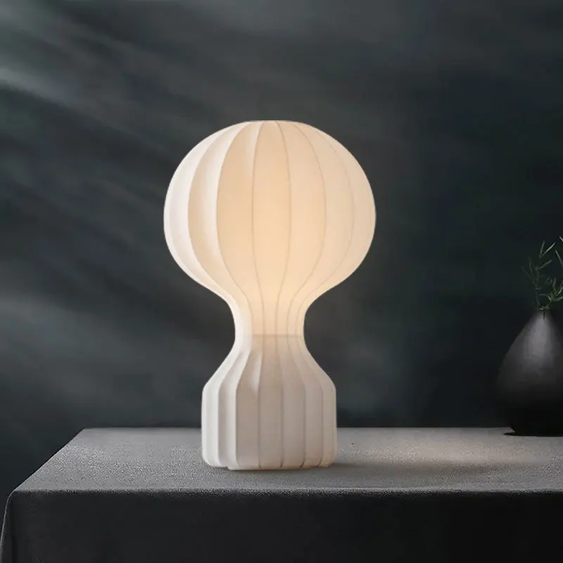 Wabi silkworm desk lamp study bedroom bedside lamp Japanese designer creative model room homestay decorative desk lamp
Wabi silkworm desk lamp study bedroom bedside lamp Japanese designer creative model room homestay decorative desk lamp