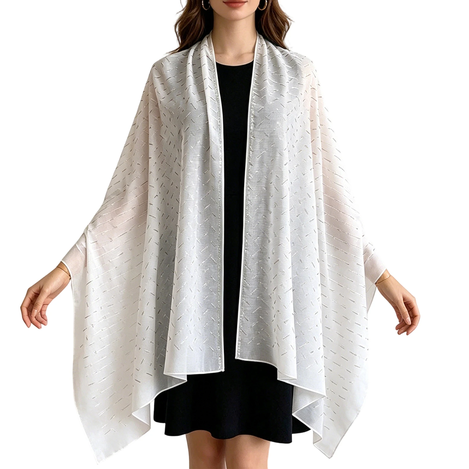 Women Fashion Long Scarf Rhinestone Stripe Design Pashmina Shawl Elegant Ladies Wrap Solid Color Multi Style Lady Accessories
Women Fashion Long Scarf Rhinestone Stripe Design Pashmina Shawl Elegant Ladies Wrap Solid Color Multi Style Lady Accessories