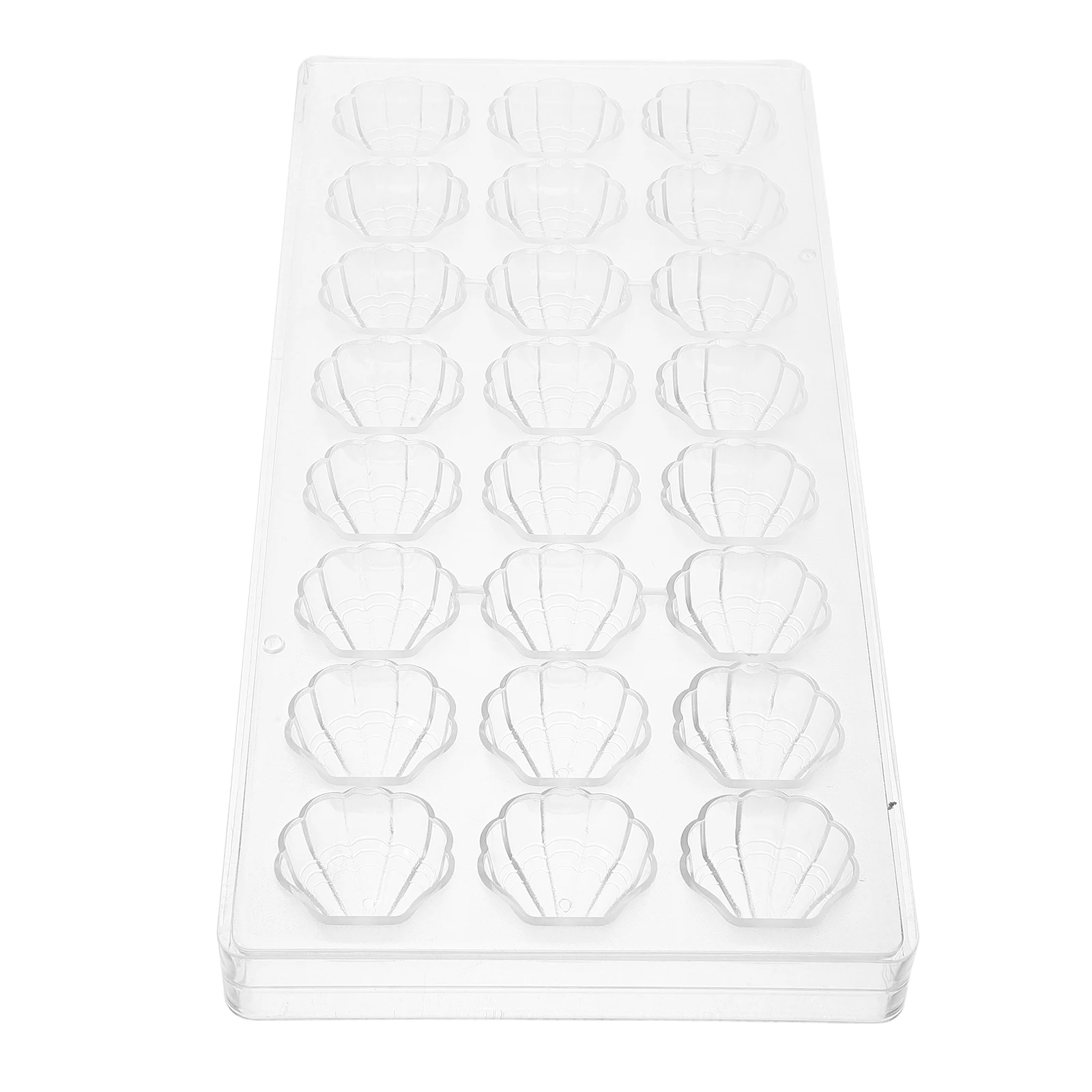 24 Cavities Chocolate Mold Plastic Hard One Body Baking Mould Sea Shell Candy Bar Molds Reusable Design For Home
24 Cavities Chocolate Mold Plastic Hard One Body Baking Mould Sea Shell Candy Bar Molds Reusable Design For Home