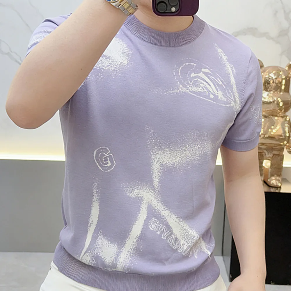 Ouyao 068-P60-2026 Summer High-end Collared Knit Short-sleeve T-shirt for Men, Light Luxury Men's Clothing 3.23
Ouyao 068-P60-2026 Summer High-end Collared Knit Short-sleeve T-shirt for Men, Light Luxury Men's Clothing 3.23