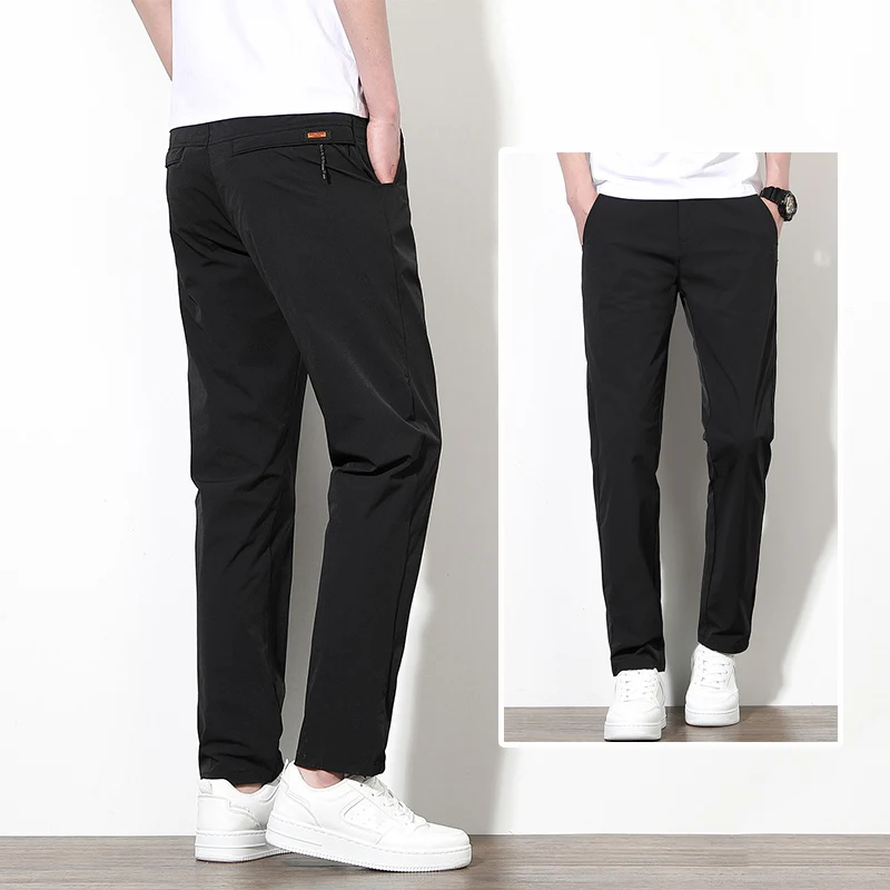 Men's Trend Summer Ice Silk Thin Casual Pants Quick Drying Lightweight Business Trousers
Men's Trend Summer Ice Silk Thin Casual Pants Quick Drying Lightweight Business Trousers