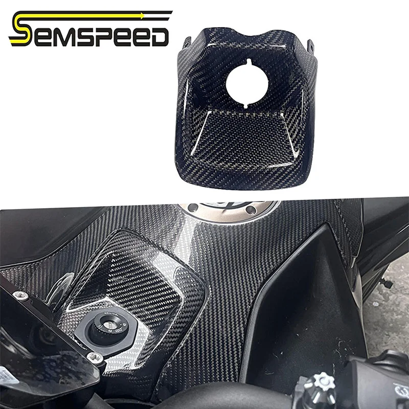 SEMSPEED 100% Carbon Fiber Black Ignition Start Stop Switch Button Cover Decor Trim For CFMOTO 800NK Naked Bike
SEMSPEED 100% Carbon Fiber Black Ignition Start Stop Switch Button Cover Decor Trim For CFMOTO 800NK Naked Bike