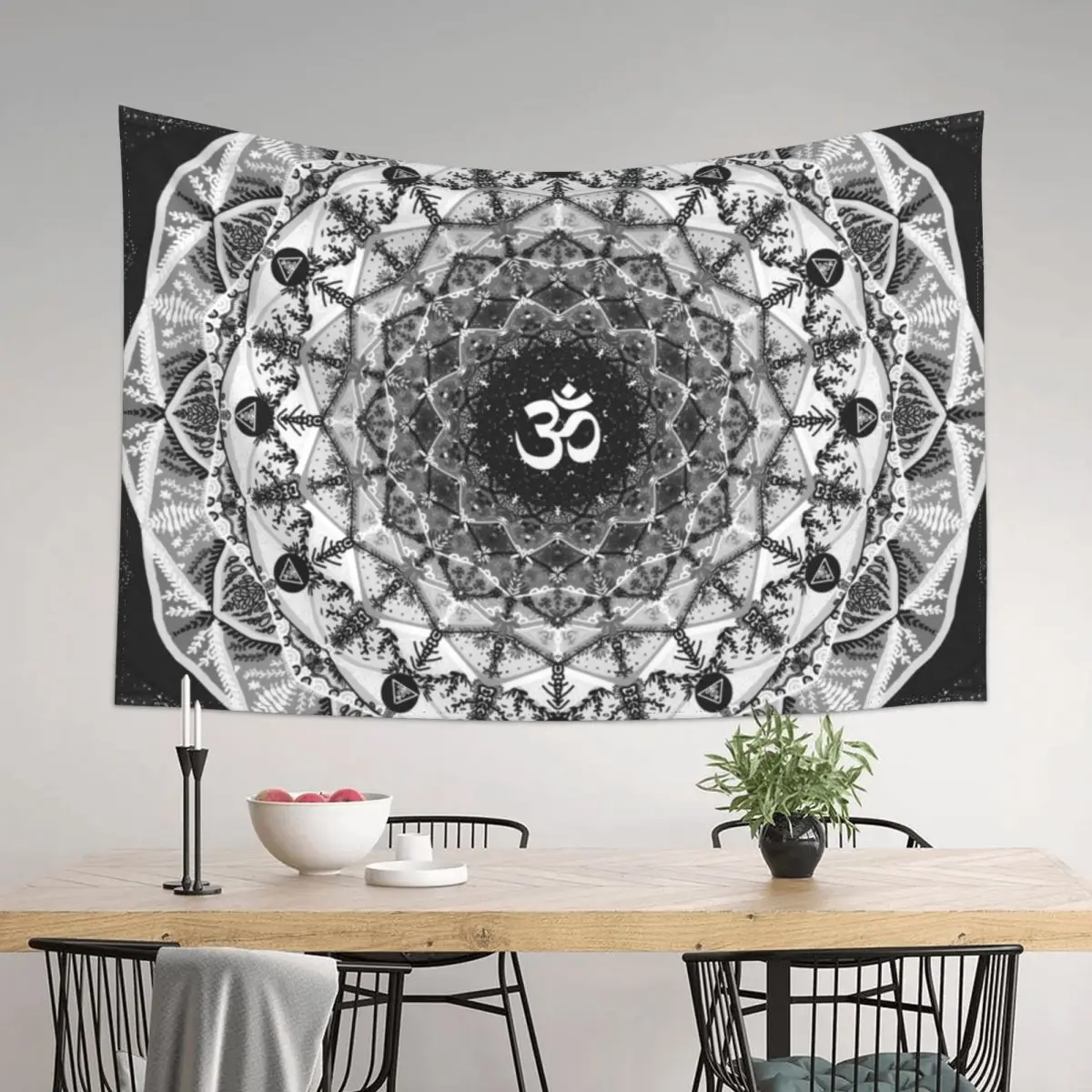BLACK WHITE OM MANDALA Tapestry Bedroom Decorations Aesthetic Room Decoration Aesthetics For Room Bathroom Decor Tapestry
BLACK WHITE OM MANDALA Tapestry Bedroom Decorations Aesthetic Room Decoration Aesthetics For Room Bathroom Decor Tapestry