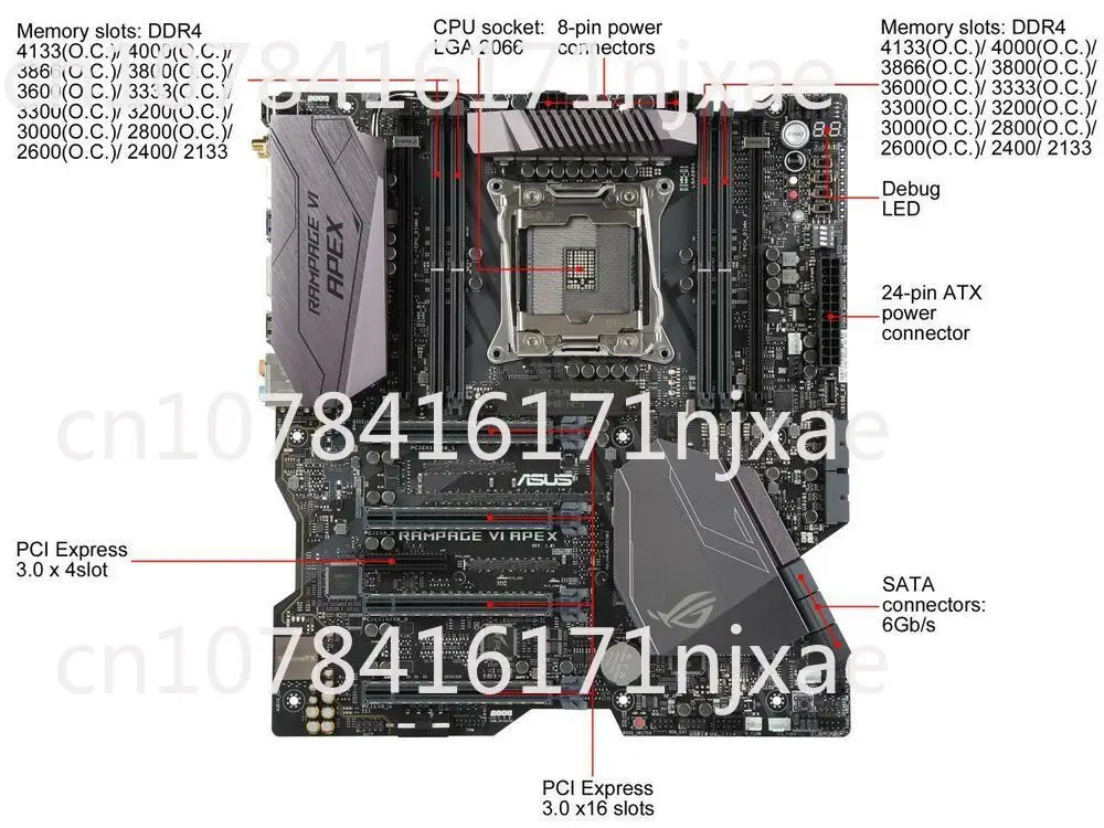 90% новая материнская плата для ASUS ROG Rampage VI Apex с поддержкой LGA2011 DDR4 64 ГБ USB 3.1/3.0
90% новая материнская плата для ASUS ROG Rampage VI Apex с поддержкой LGA2011 DDR4 64 ГБ USB 3.1/3.0