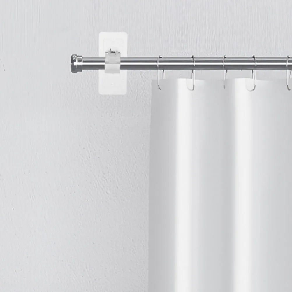 4pcs Curtain Rod Holders No Drill Nail Free Brackets Hangers Strong Adhesion Shower Hooks Bathroom Bedroom Closet Rod Bracket
4pcs Curtain Rod Holders No Drill Nail Free Brackets Hangers Strong Adhesion Shower Hooks Bathroom Bedroom Closet Rod Bracket